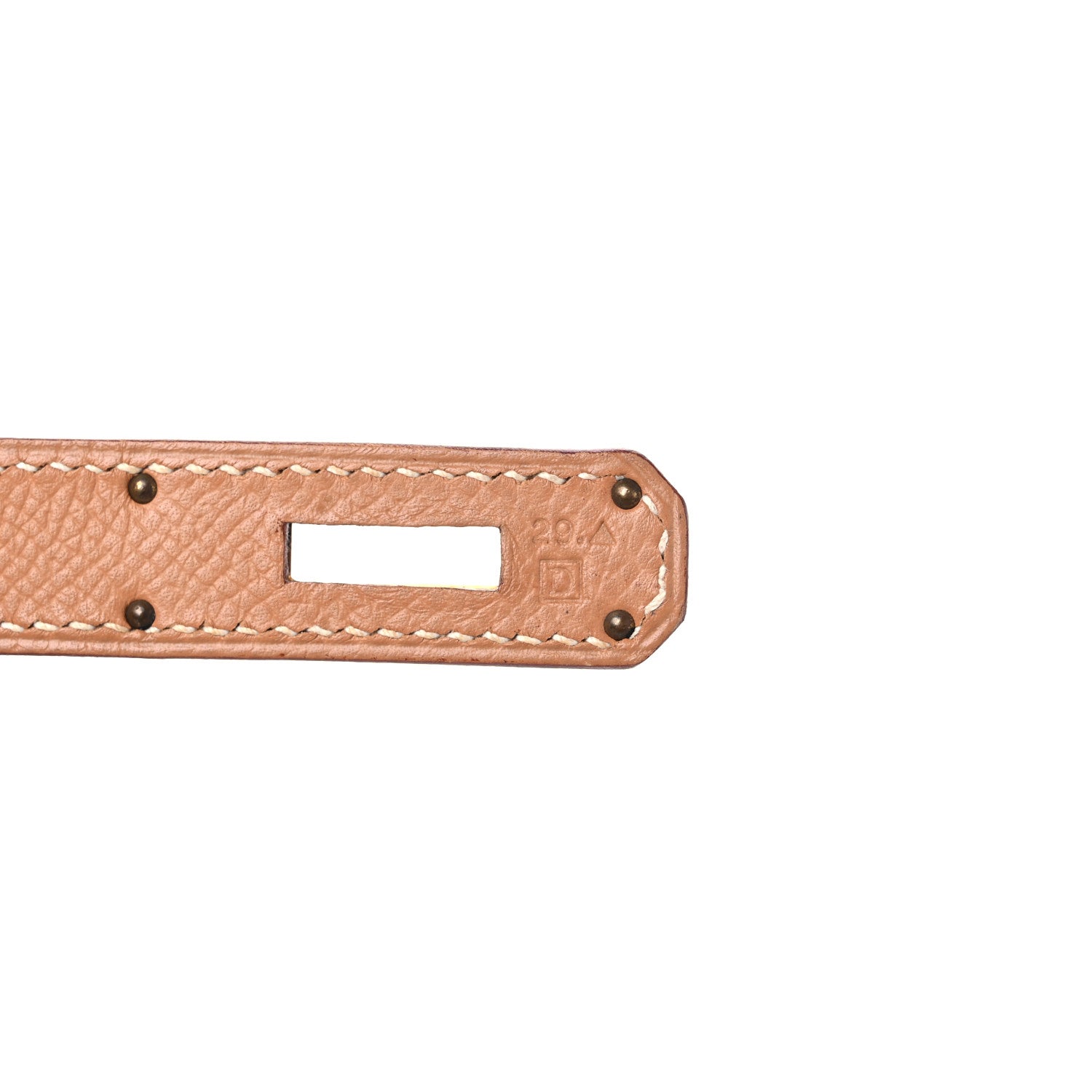 Hermes Courchevel Kelly Sellier 35 Naturelle 6 of 12