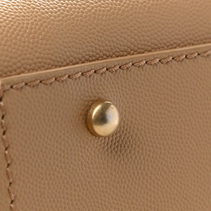 Chanel Caviar Small Studded Deauville Tote Beige 11 of 15