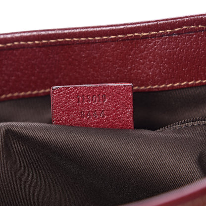 Gucci Monogram Medium Tote Red 7 of 13