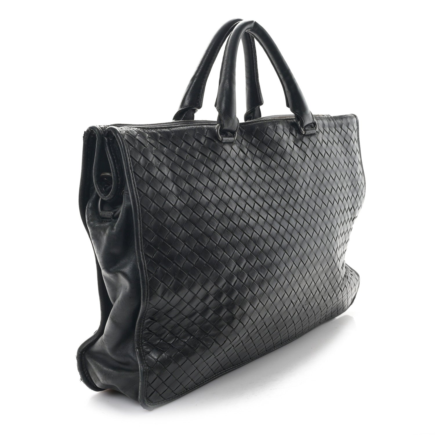 Bottega Veneta Nappa Intrecciato Tote Black 3 of 13