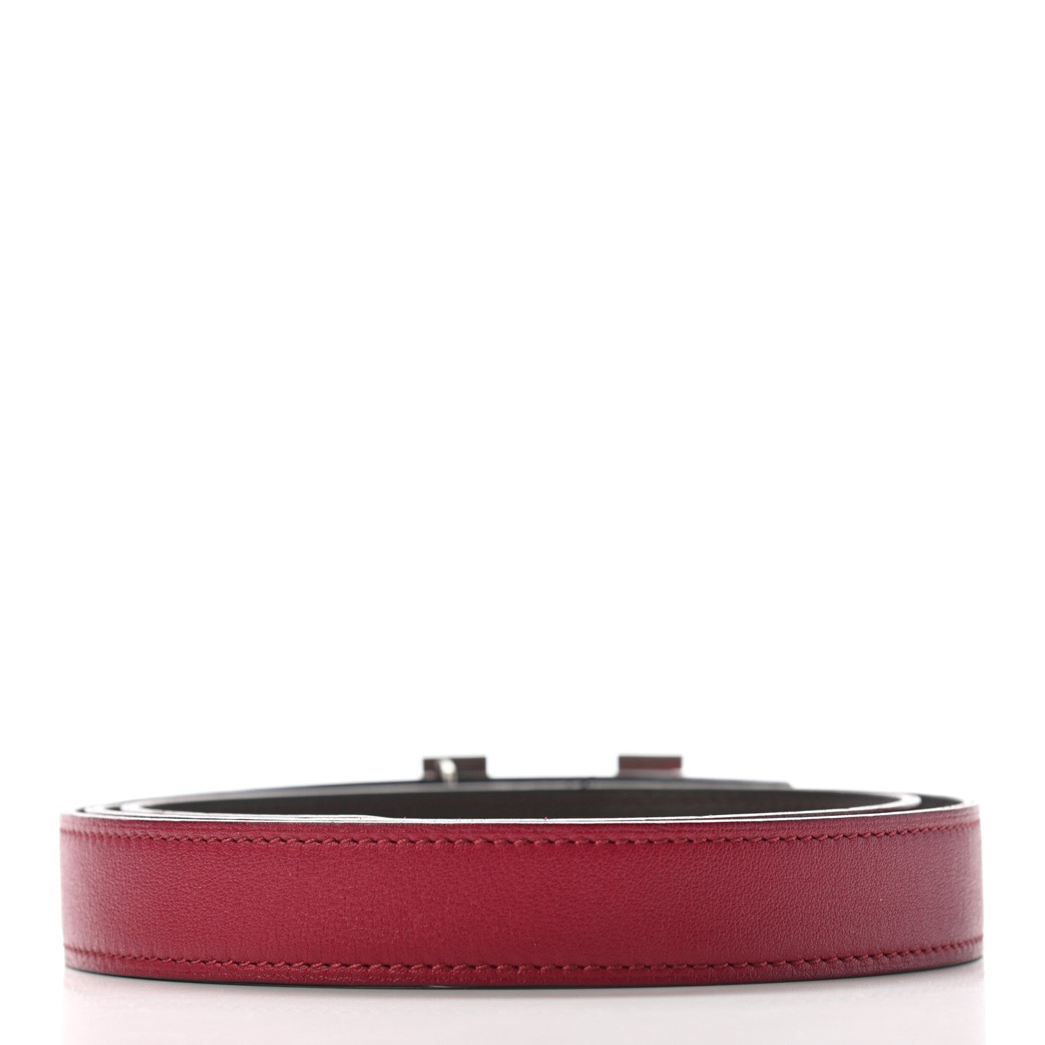 Hermes Swift 24mm Constance H Belt 95 Rubis Chocolate 2 of 12