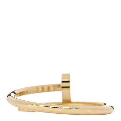 Cartier 18K Yellow Gold Small Juste Un Clou Ring 57 8 3 of 5
