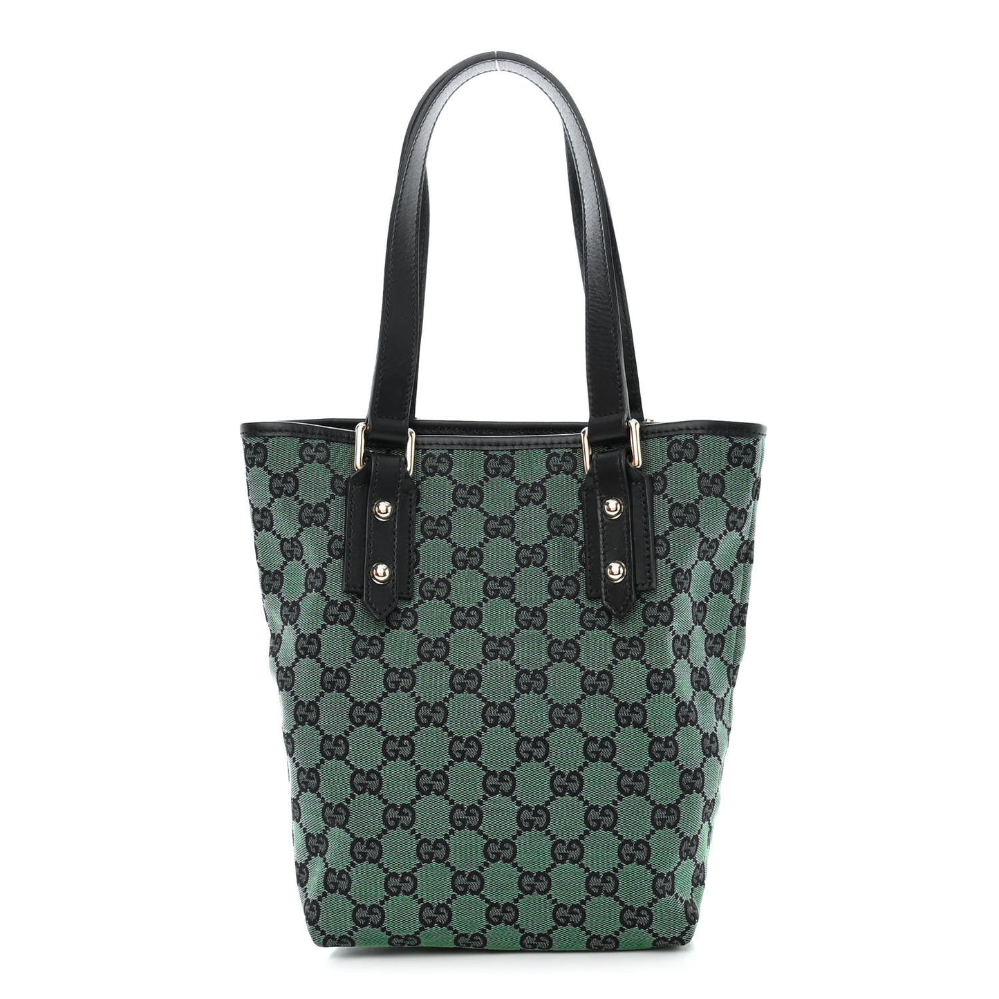 Monogram Tote Bag Green