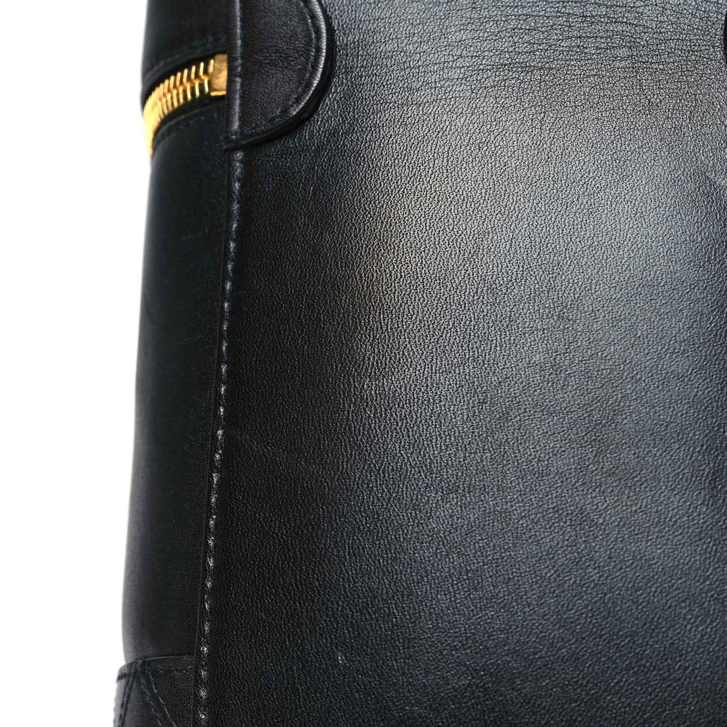 Lambskin Vanity Cosmetic Case Black