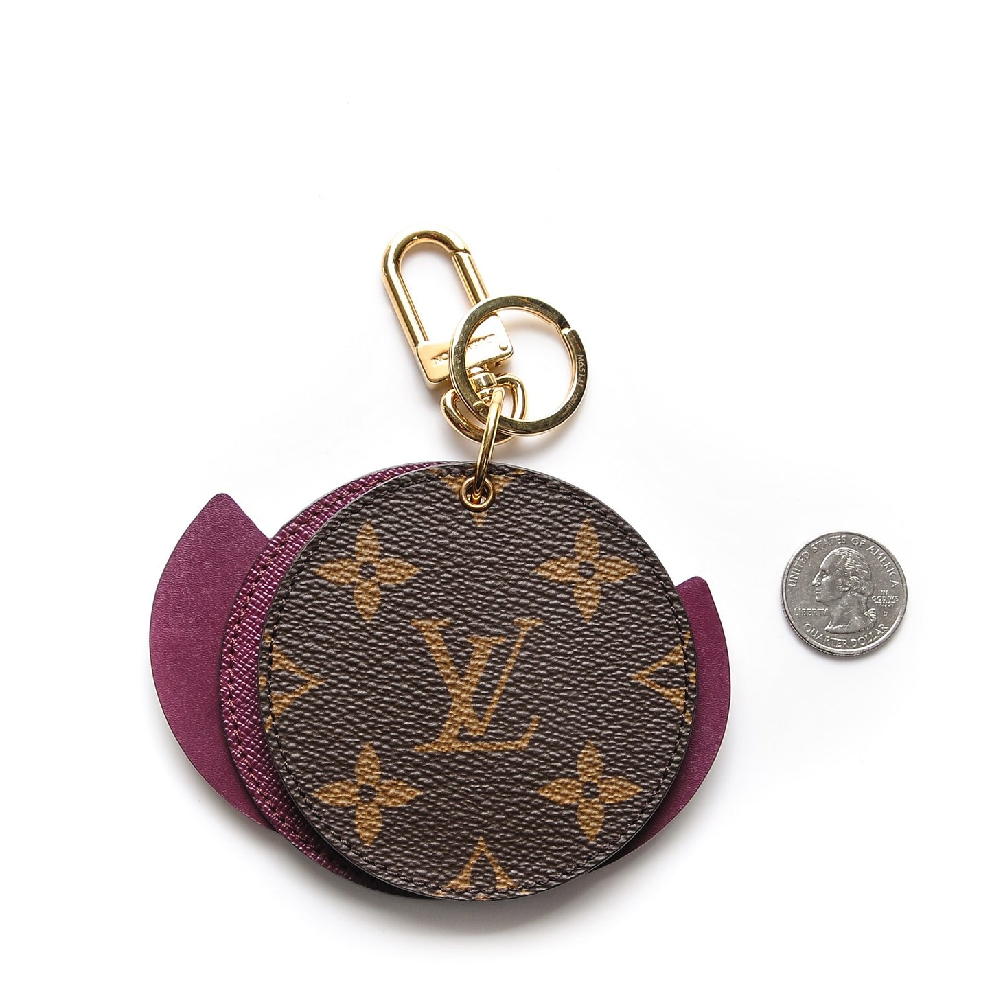 Monogram Totem Mirror Bag Charm