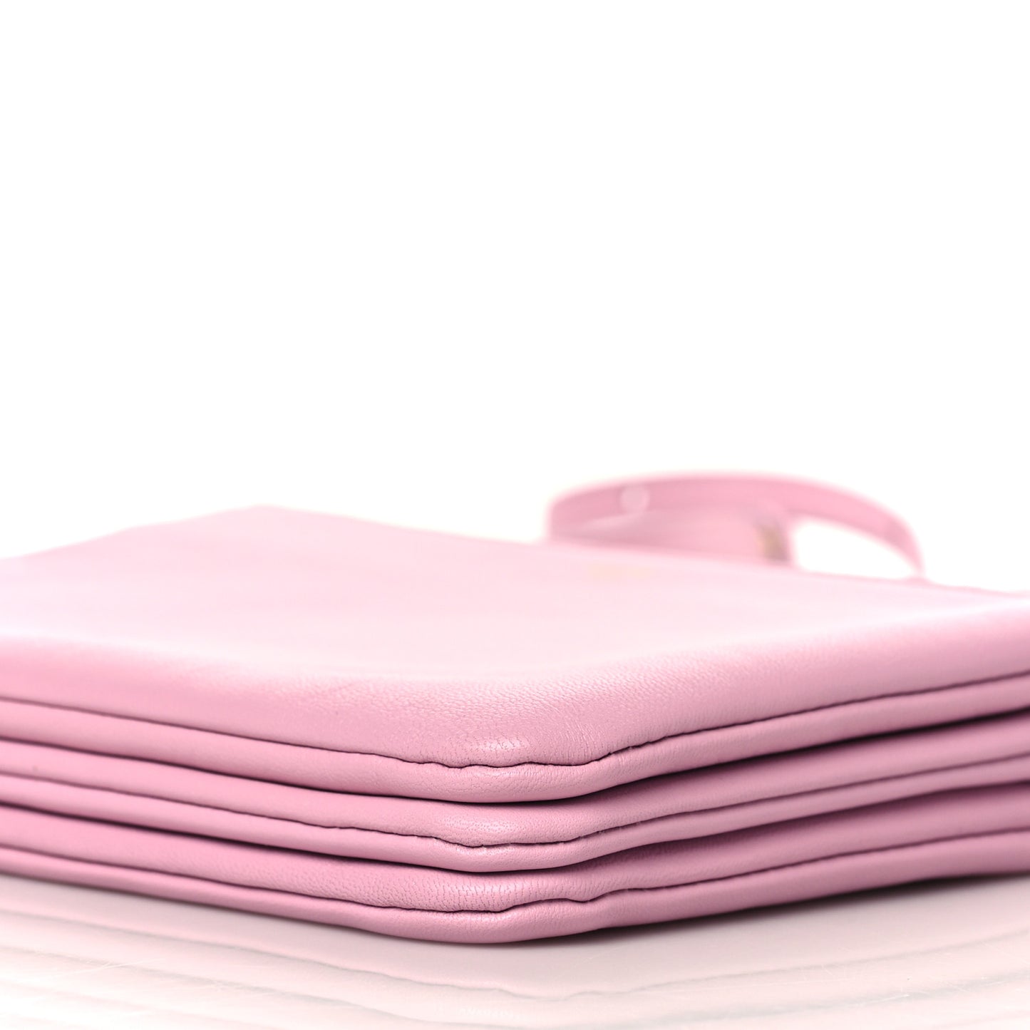 Lambskin Small Trio Crossbody Bag Pink