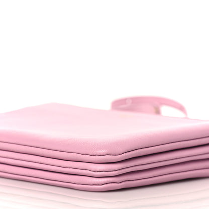 Celine Lambskin Small Trio Crossbody Bag Pink 10 of 10
