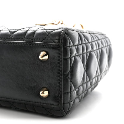 Christian Dior Lambskin Cannage Small My ABCDior Lady Dior Black 9 of 9