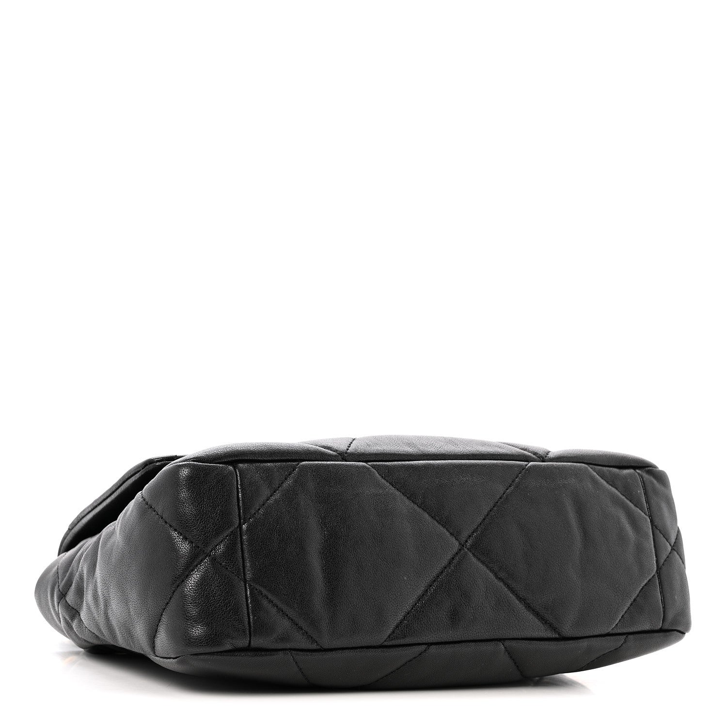 Chanel Goatskin Quilted Medium Chanel 19 Flap Black 4 of 13