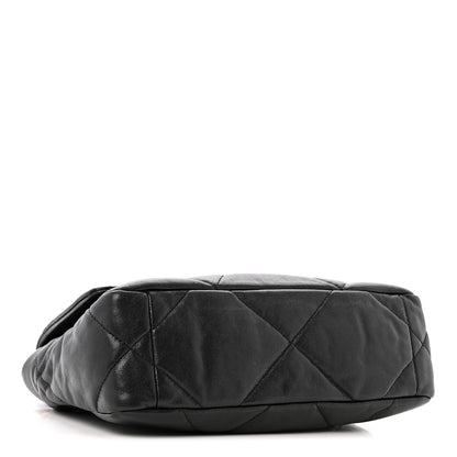 Chanel Goatskin Quilted Medium Chanel 19 Flap Black 4 of 13