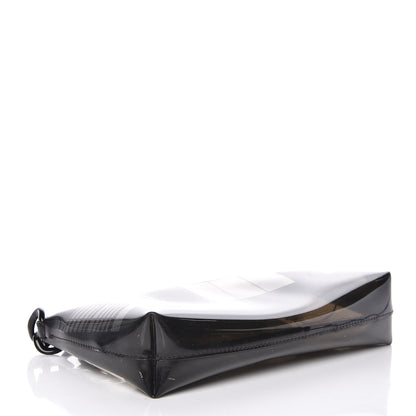Chanel Vinyl Coco Window Pochette Black 4 of 14