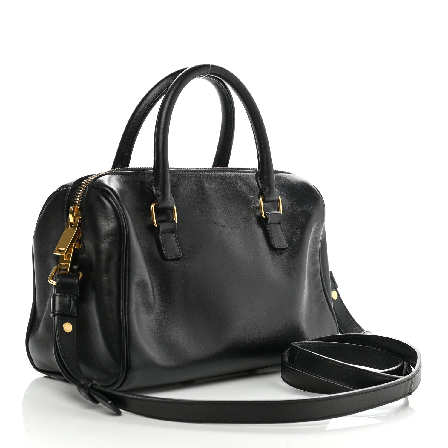 Saint Laurent Calfskin Classic Baby Duffle Black 3 of 11