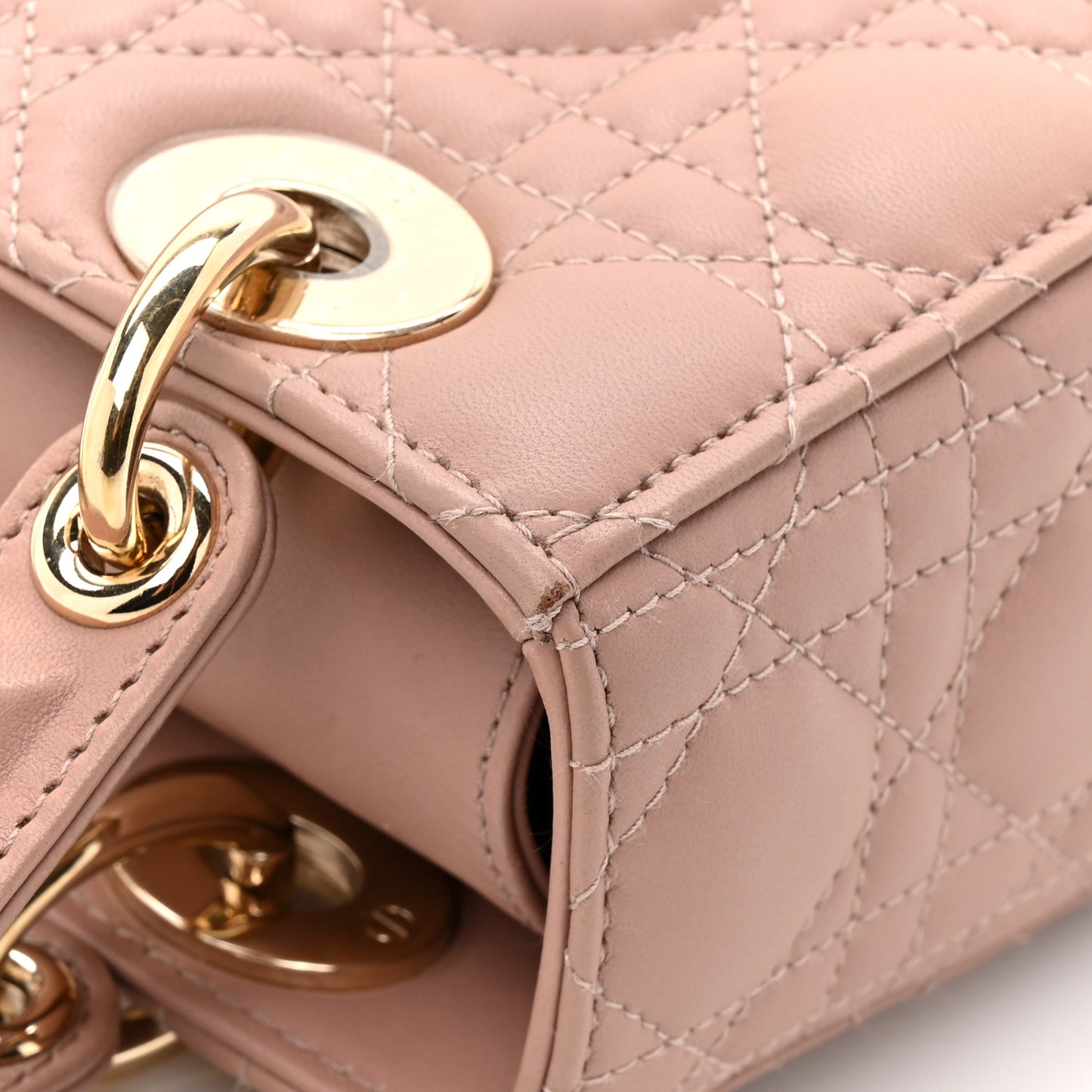 Lambskin Cannage Small My ABCDior Lady Dior Fard