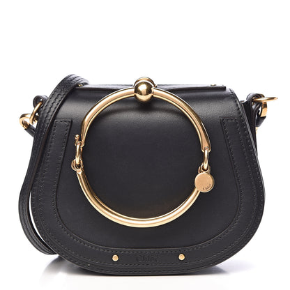 Chloe Calfskin Small Nile Bracelet Bag Black 1 of 11