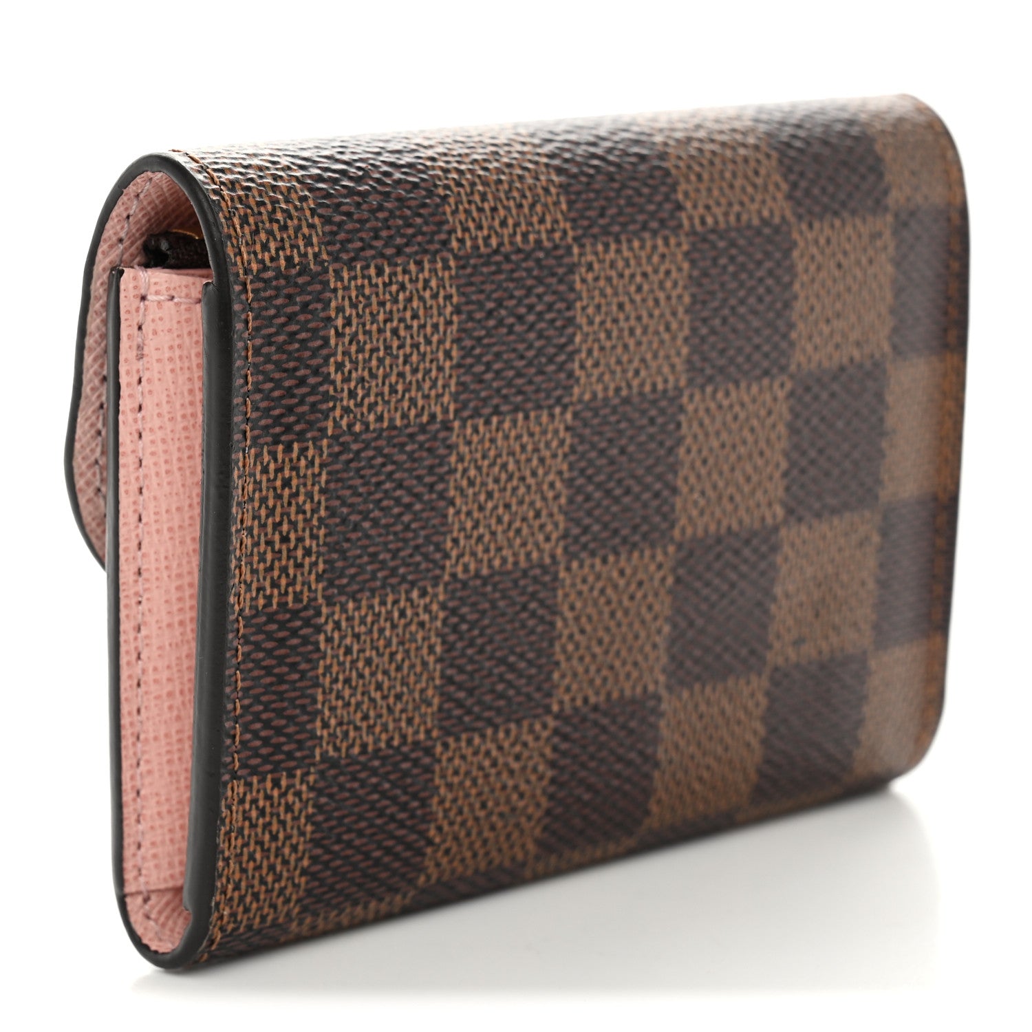 Louis Vuitton Damier Ebene Rosalie Coin Purse Rose Ballerine 3 of 7