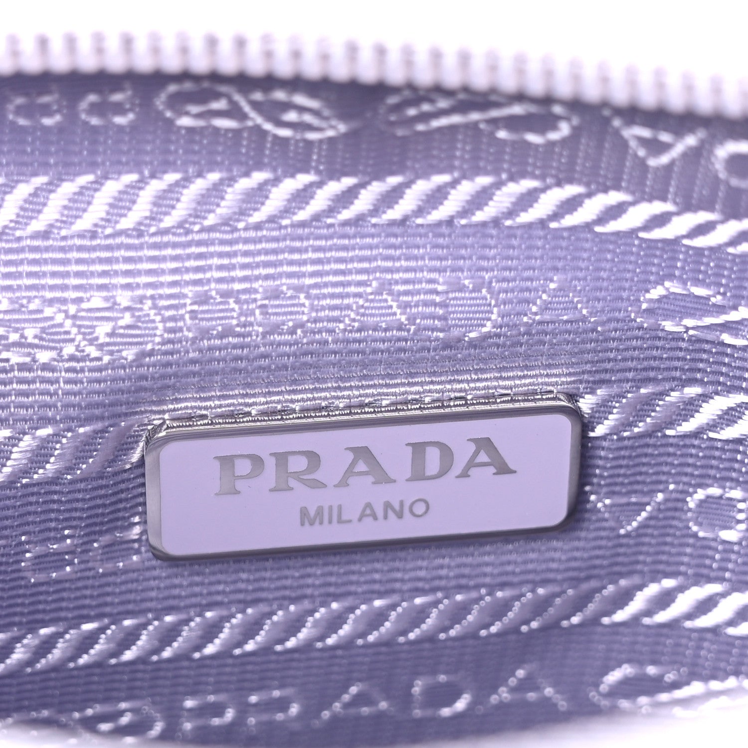Prada Re-Nylon Saffiano Mini Re-Edition 2000 Bag Glicine 6 of 10