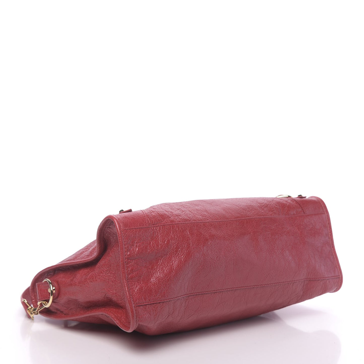 Agneau Classic Gold Hardware City Rouge Sapphire