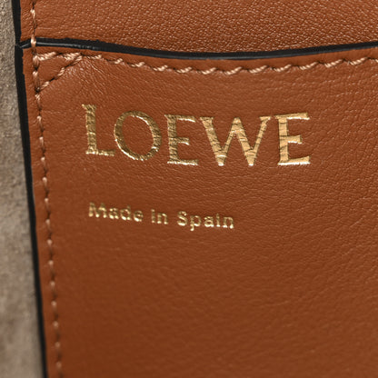 Loewe Smooth Calfskin Small Anagram Tote Tan Ecru 6 of 10