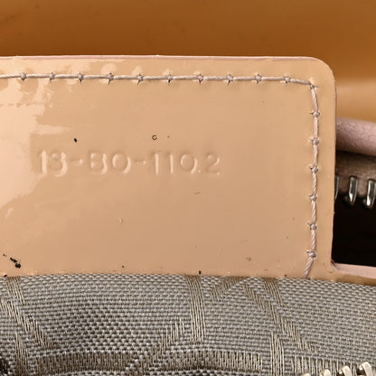 Christian Dior Patent Cannage Medium Lady Dior Beige 7 of 15