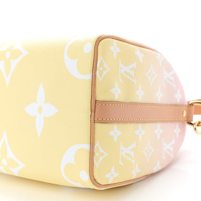 Louis Vuitton Monogram Giant By The Pool Speedy Bandouliere 25 Light Pink 9 of 9