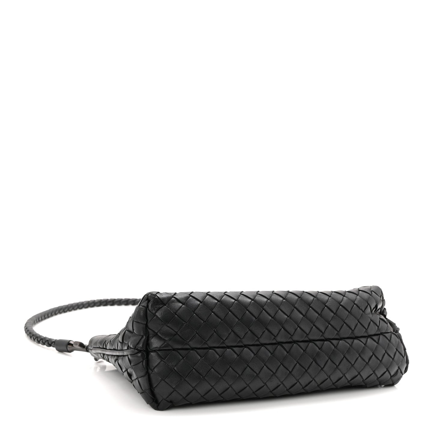 Nappa Intrecciato Mini Shoulder Bag Black