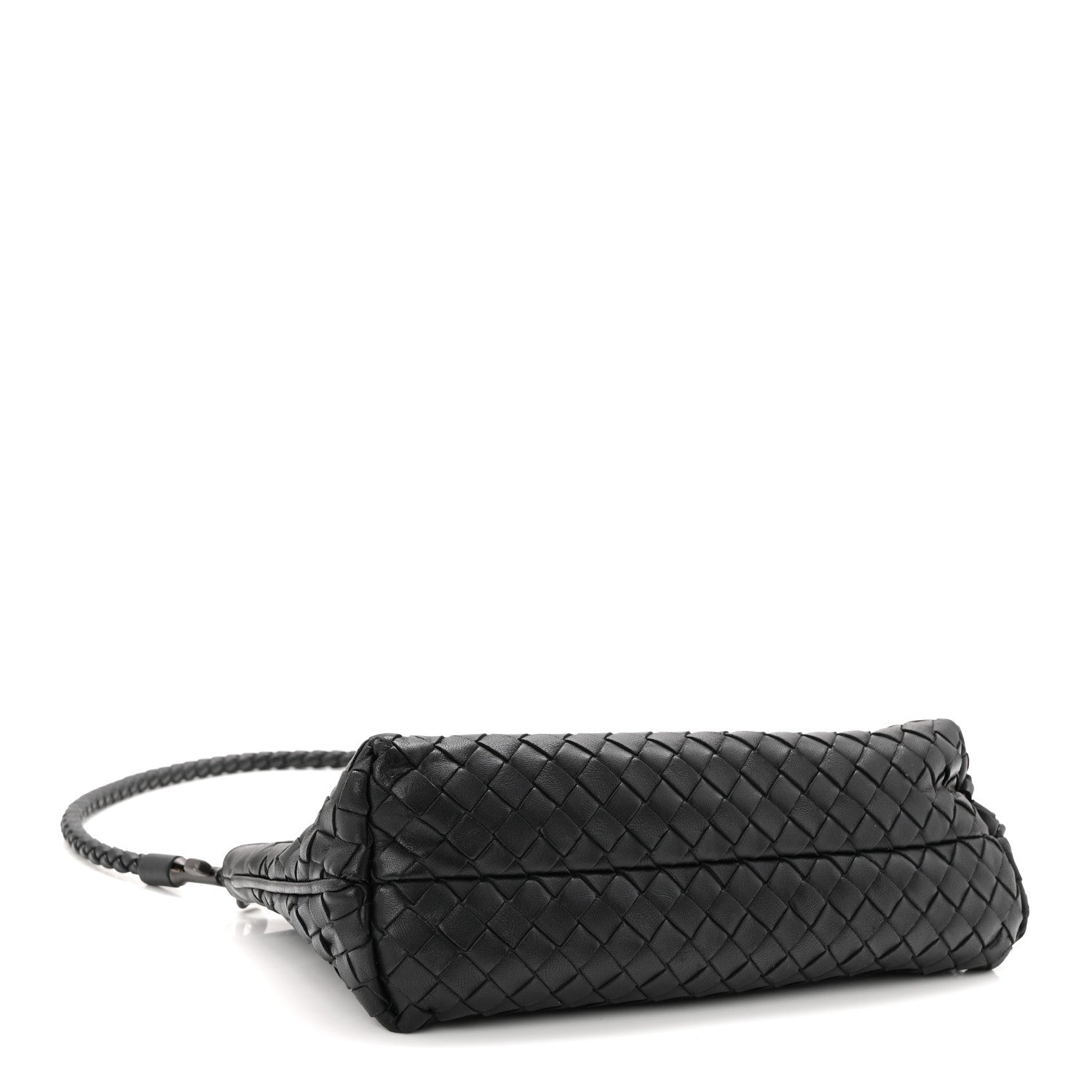 Bottega Veneta Nappa Intrecciato Mini Shoulder Bag Black 4 of 10