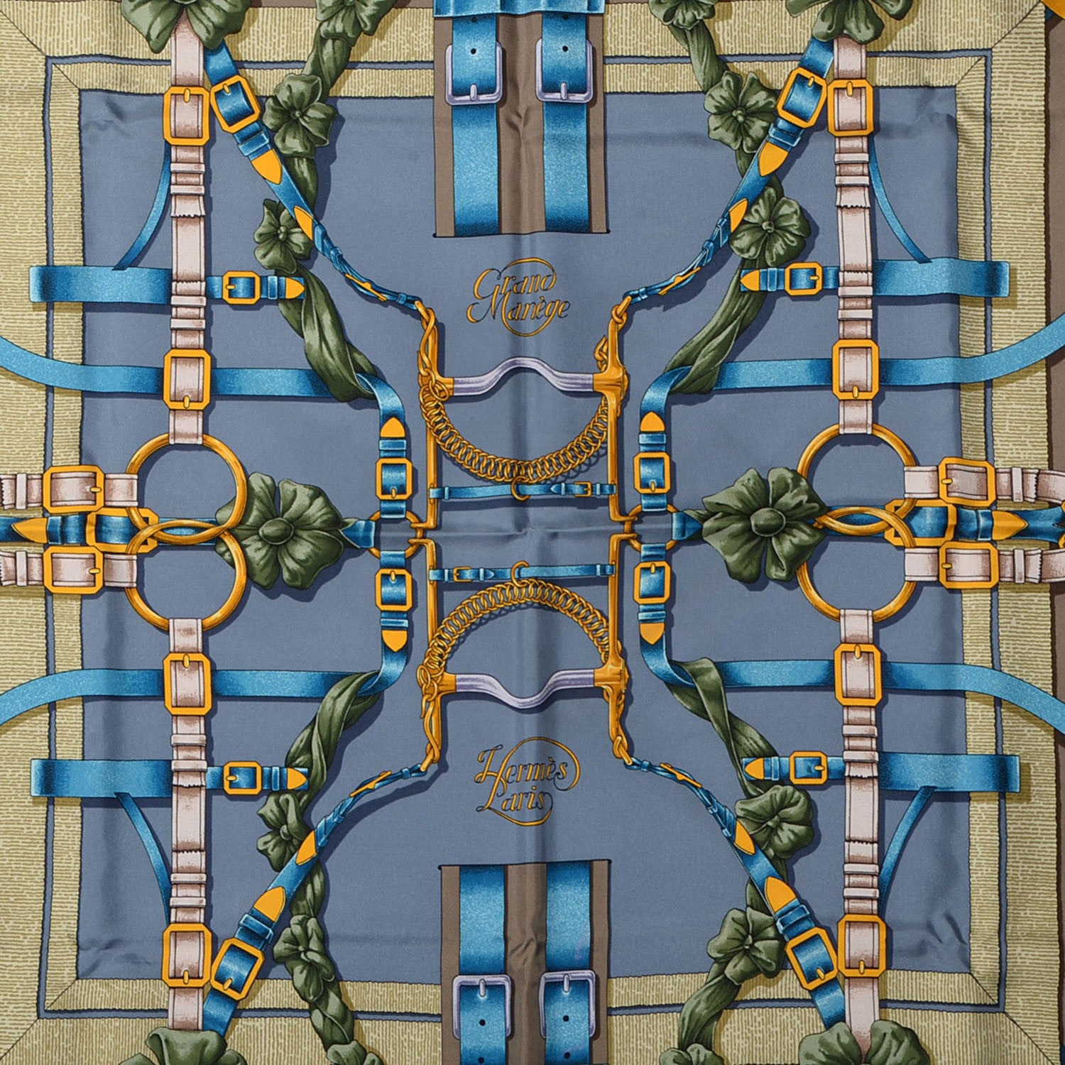 Hermes Silk Grand Manege Scarf 90 1 of 8