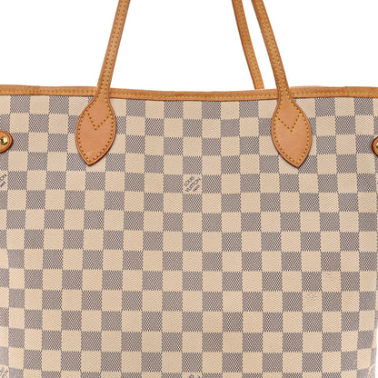 Louis Vuitton Damier Azur Neverfull MM 8 of 15