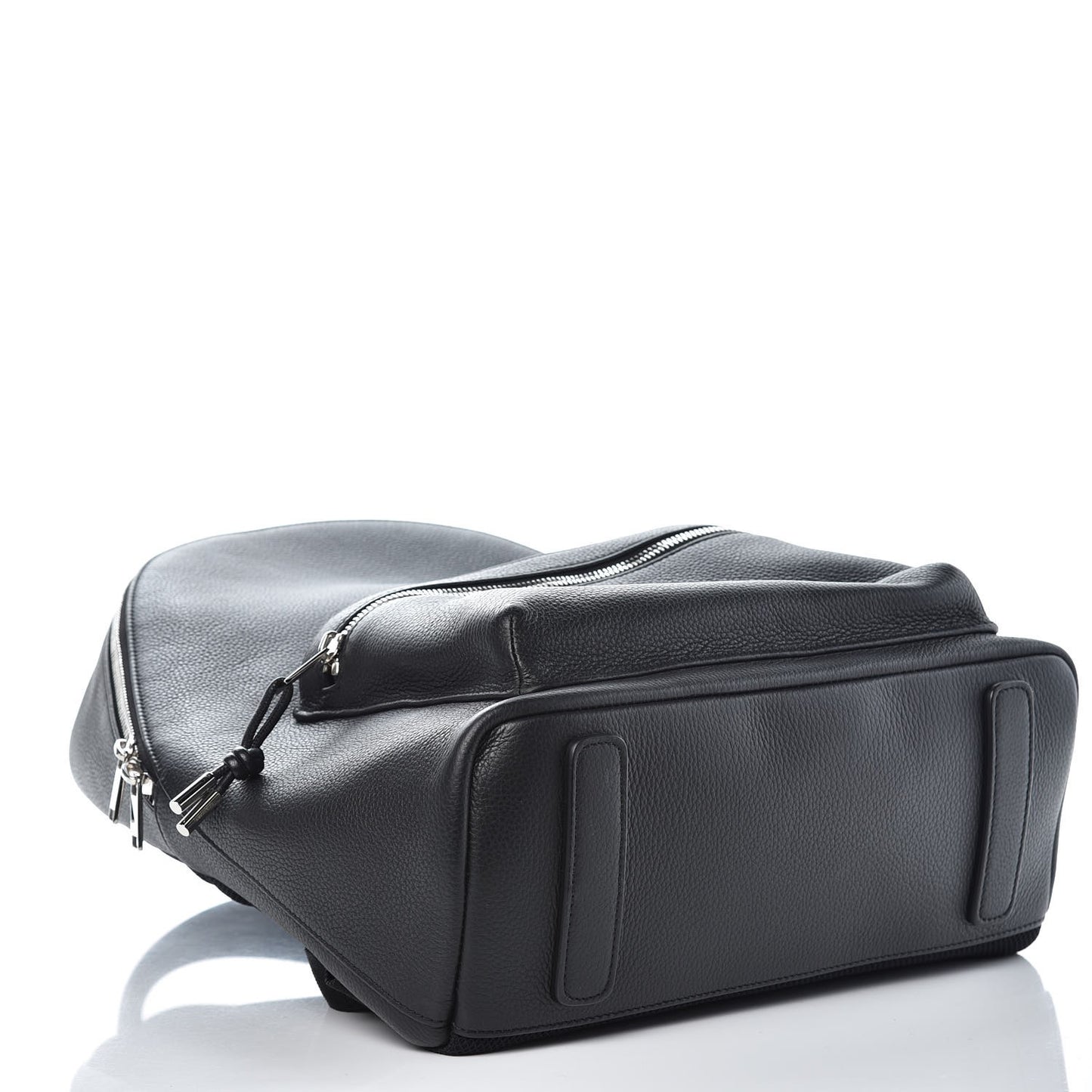 Grained Calfskin Rider Backpack Black
