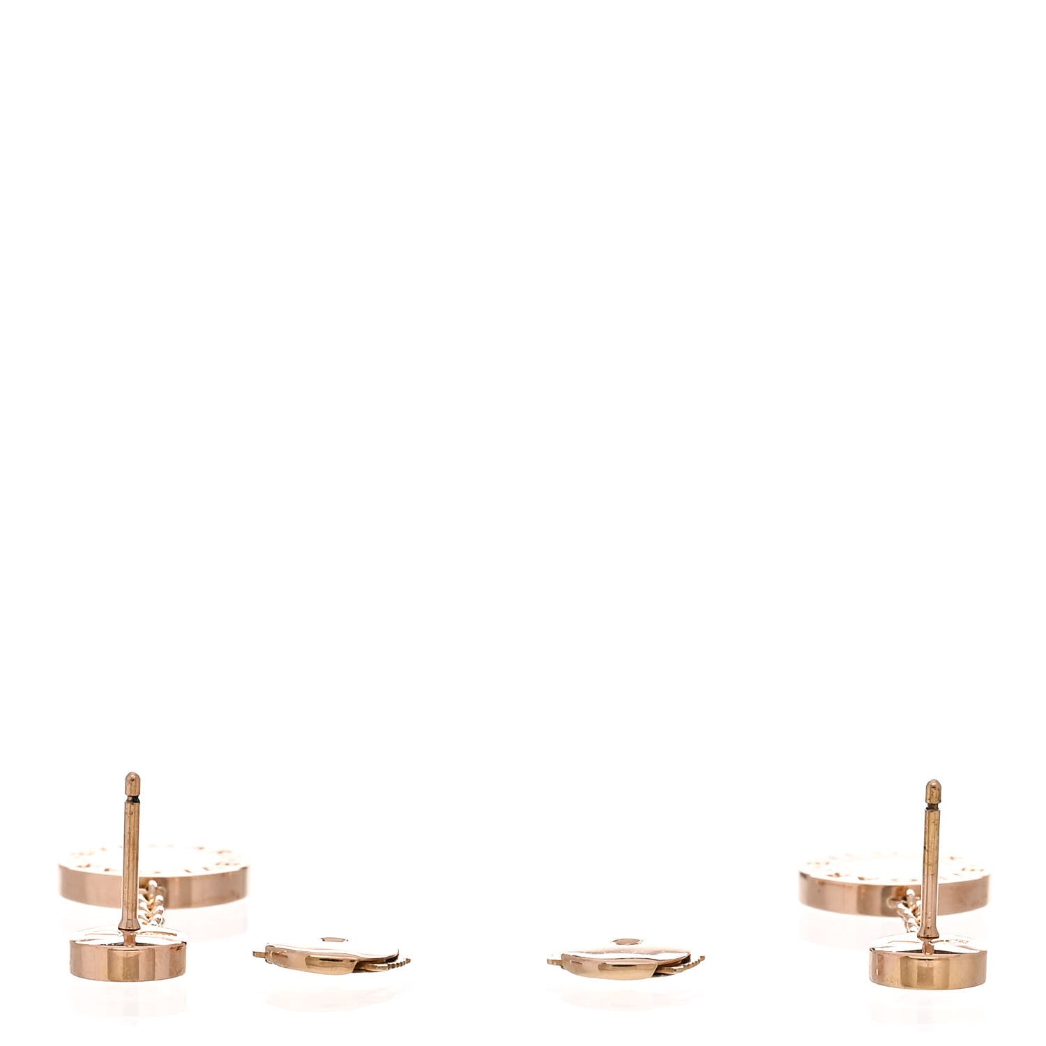 Bulgari 18K Rose Gold Diamond Mother Of Pearl BVLGARI BVLGARI Drop Earrings 3 of 6
