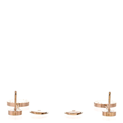 Bulgari 18K Rose Gold Diamond Mother Of Pearl BVLGARI BVLGARI Drop Earrings 3 of 6