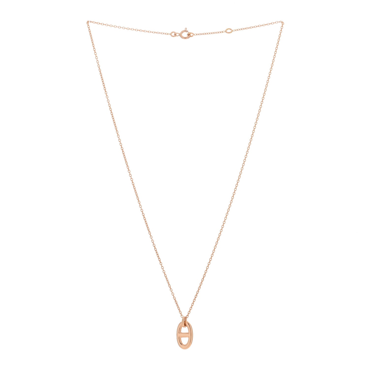 Hermes 18K Rose Gold PM Farandole Pendant Necklace 2 of 4