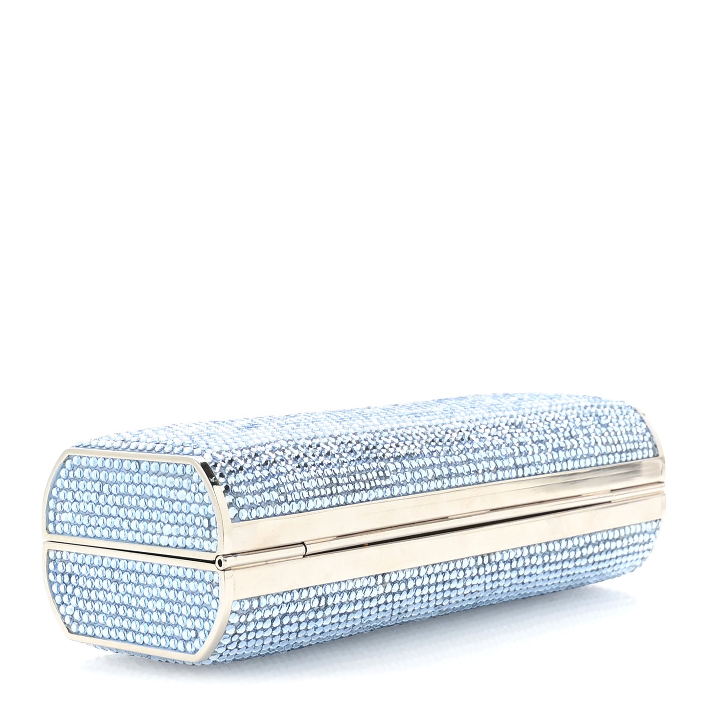 Swarovski Crystal Minaudiere Clutch Blue