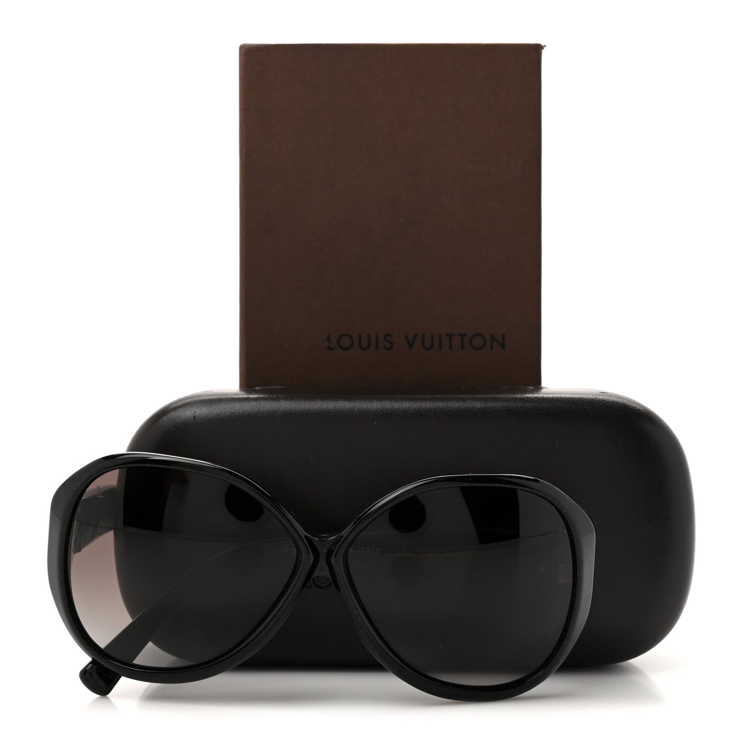 Oversized Soupcon Z0269W Sunglasses Black Glitter