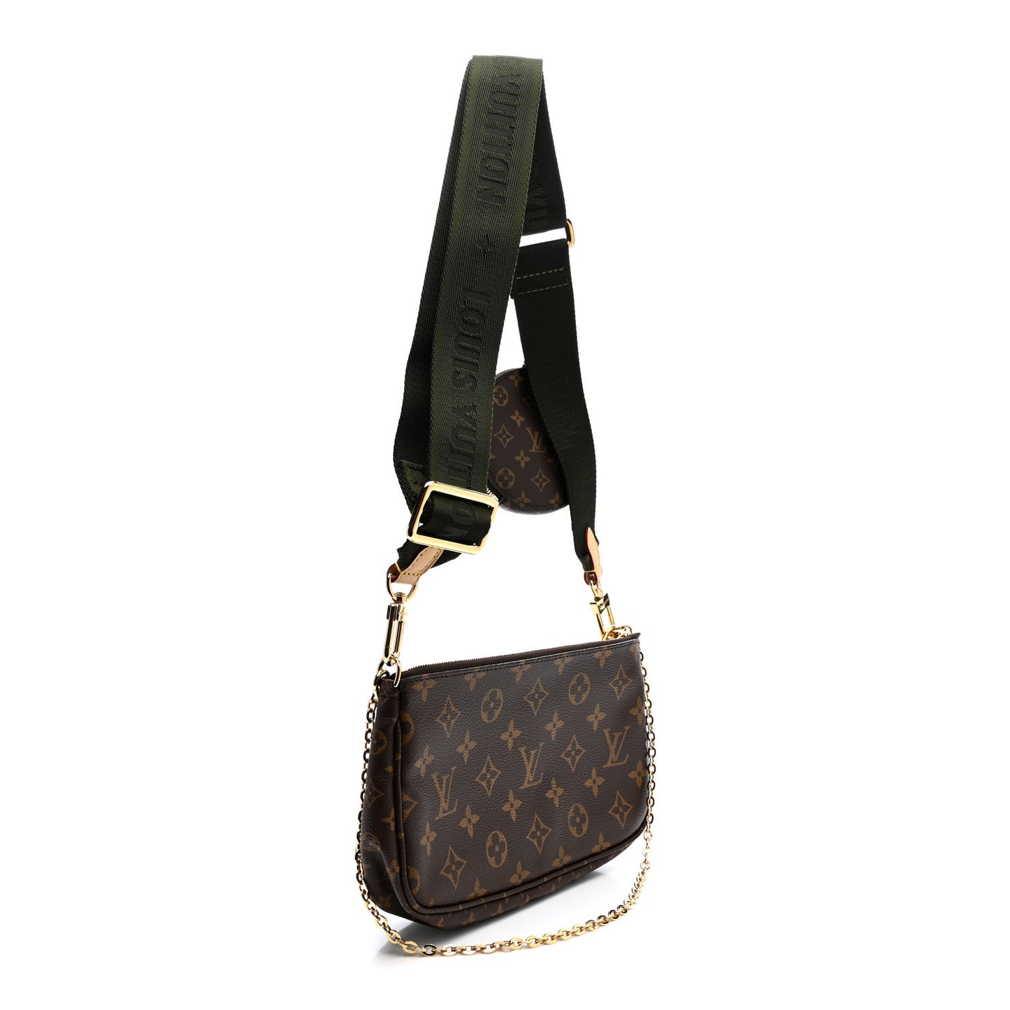 Monogram Multi Pochette Accessories Kaki