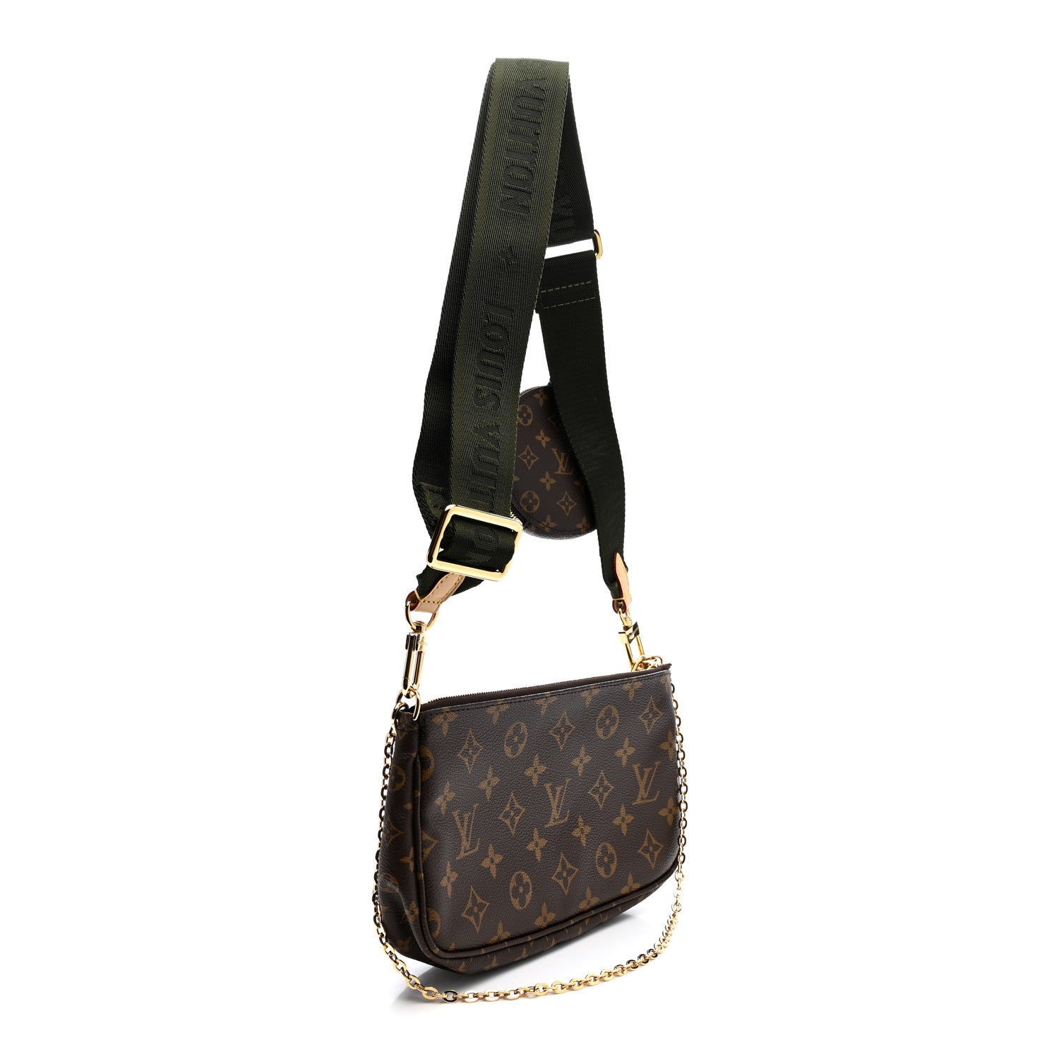 Louis Vuitton Monogram Multi Pochette Accessories Kaki 3 of 21