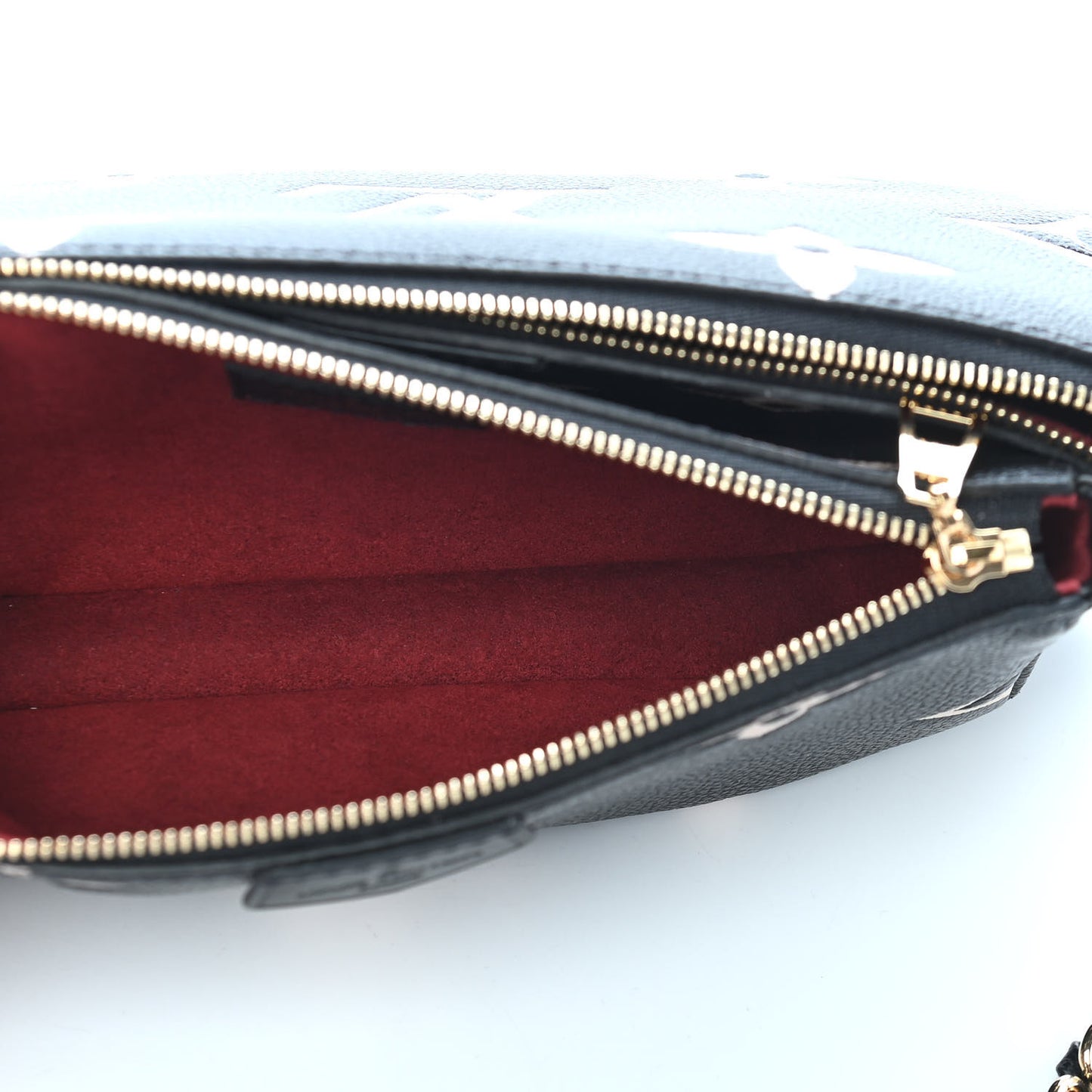 Empreinte Monogram Giant Multi Pochette Accessories Black Beige