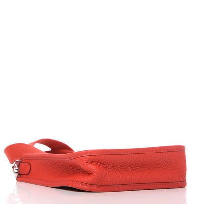 Hermes Taurillon Clemence Amazone Evelyne TPM Rouge Tomate 4 of 10