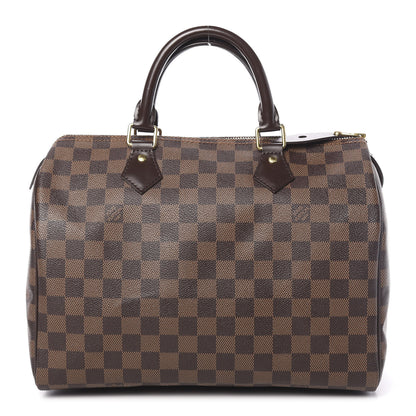 Louis Vuitton Damier Ebene Speedy 30 1 of 10