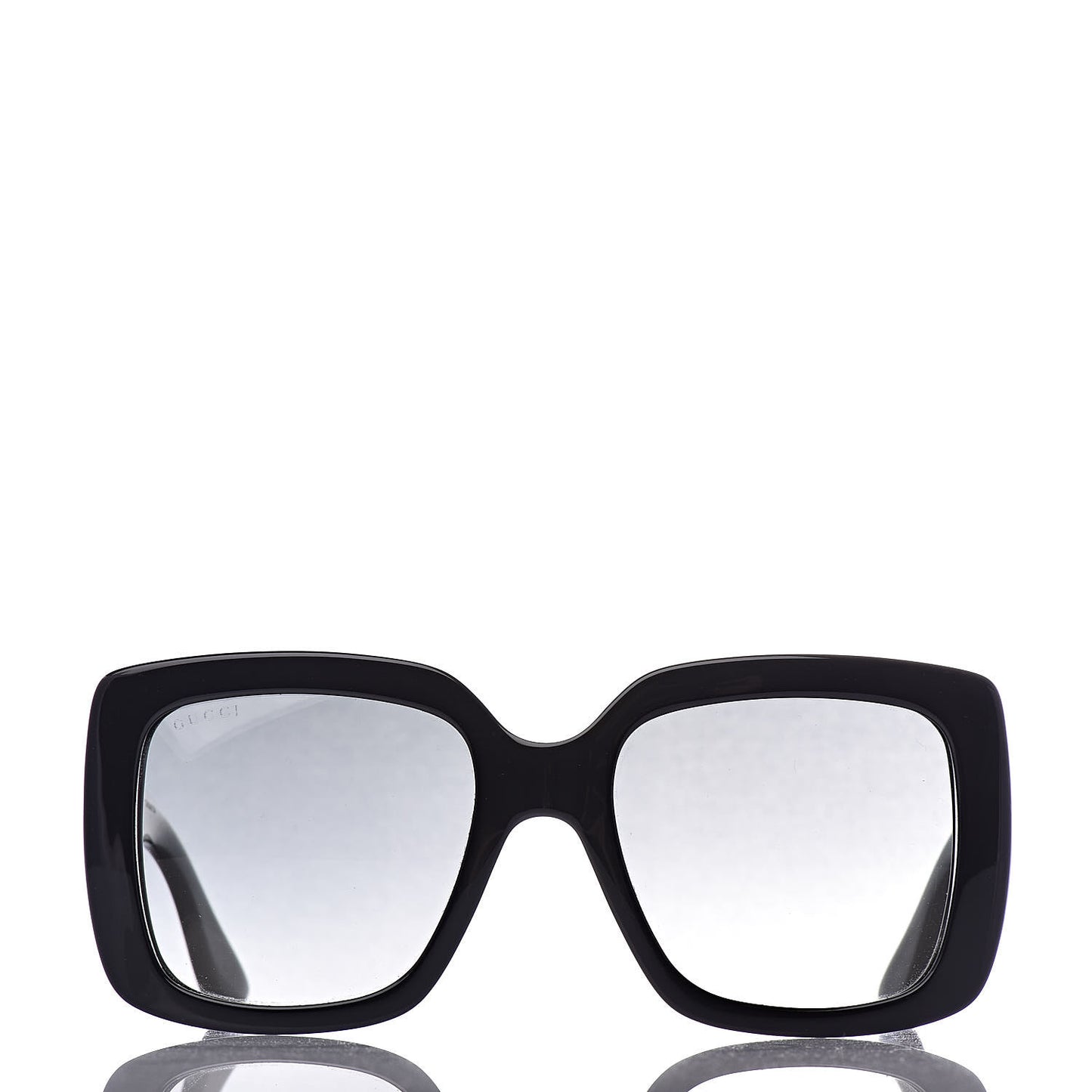 Acetate Square Frame Sunglasses GG0141S Black