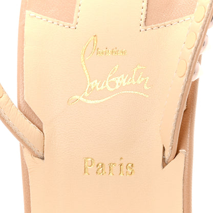 Christian Louboutin Kid Spiked So Me 100 Sandals 42 Nude 7 of 8