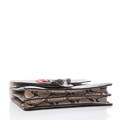 Gucci GG Supreme Monogram Kingsnake Embroidered Medium Dionysus Shoulder Bag Beige 5 of 15