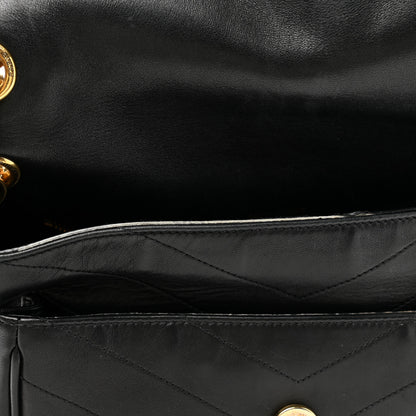 Saint Laurent Lambskin Matelasse Monogram Medium Niki Chain Satchel Black 11 of 11