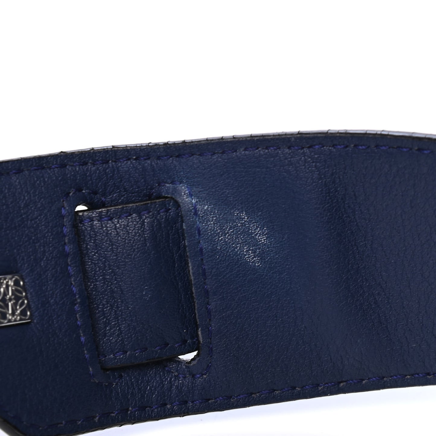 Calfskin Medium Puzzle Bag Marine