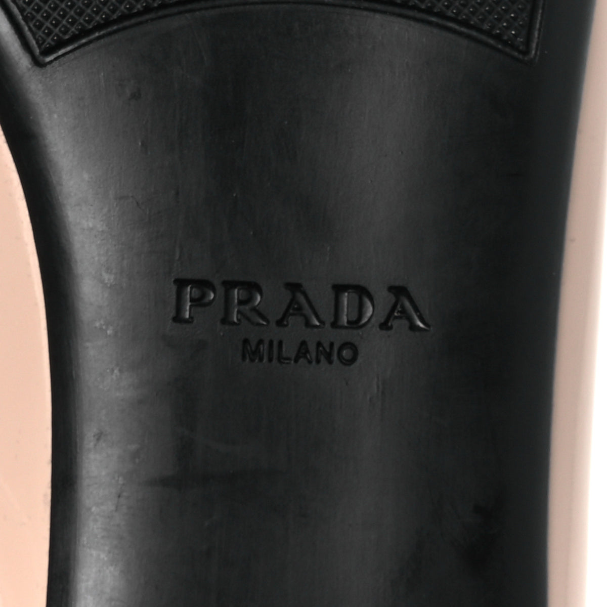 Patent Triangle Ballerina Flats 37.5 Cipria