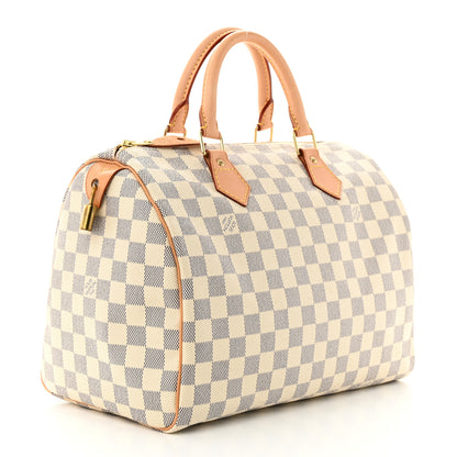 Louis Vuitton Damier Azur Speedy 30 3 of 10