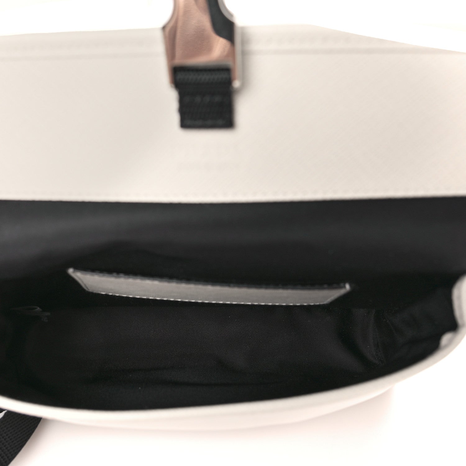 Prada Re-Nylon Saffiano Smartphone Case Crossbody Talco 5 of 9