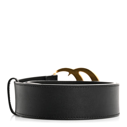 Gucci Calfskin Double G 40mm Belt 75 30 Black 2 of 9