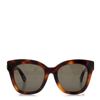 Gucci Acetate Square Frame Sunglasses GG0029SA Tortoise 2 of 7