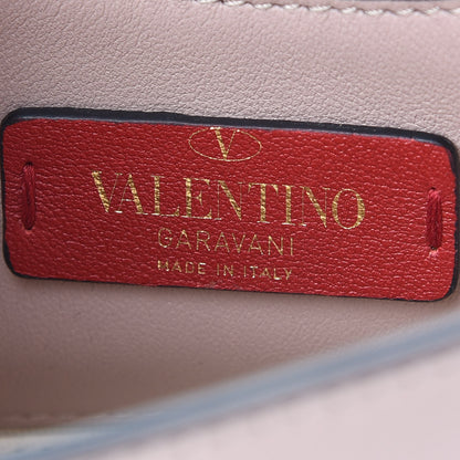 Valentino Garavani Vitello Mini Rockstud Crossbody Bag Poudre 6 of 9